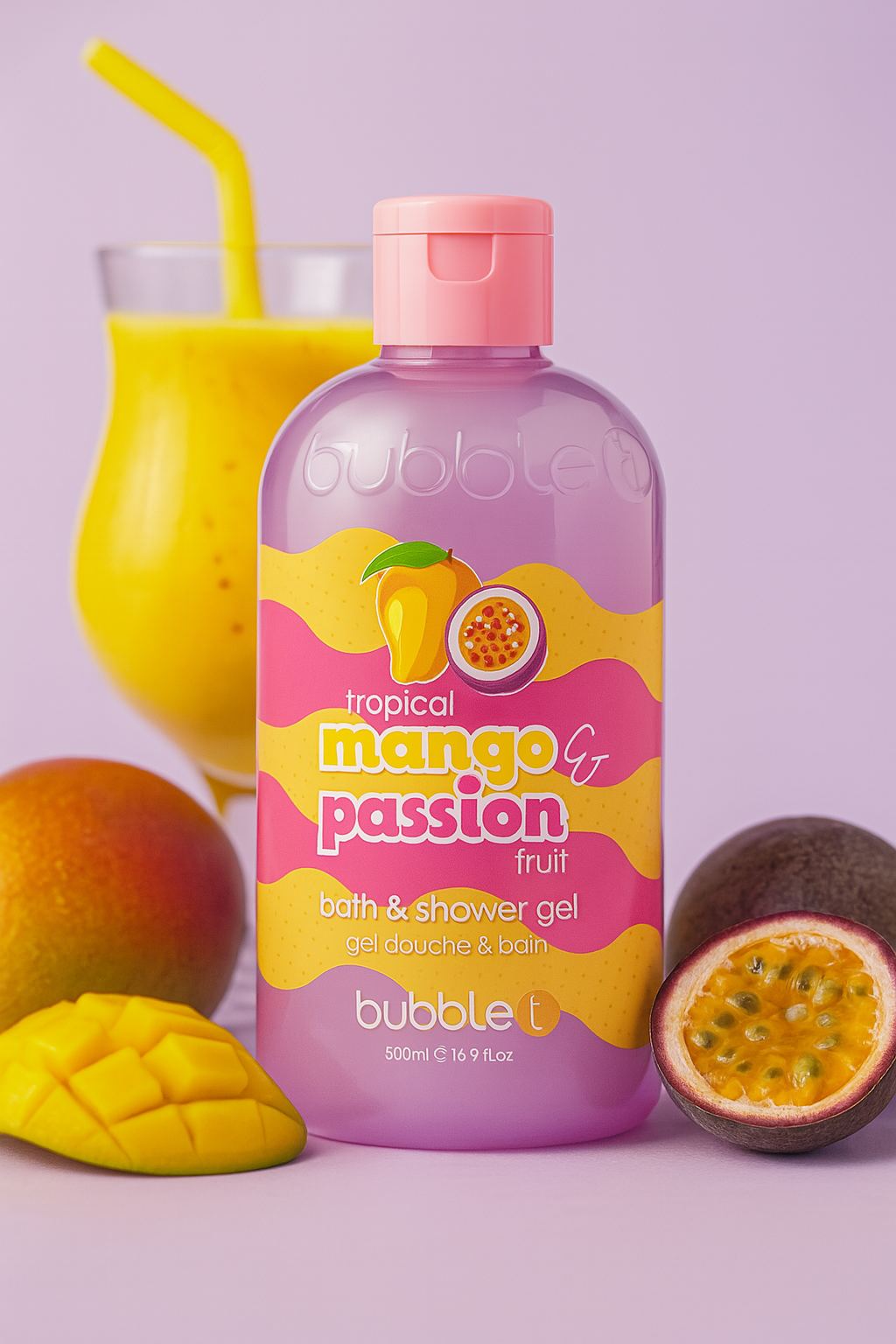 Gel douche mangue et fruit de la passion (500ml)