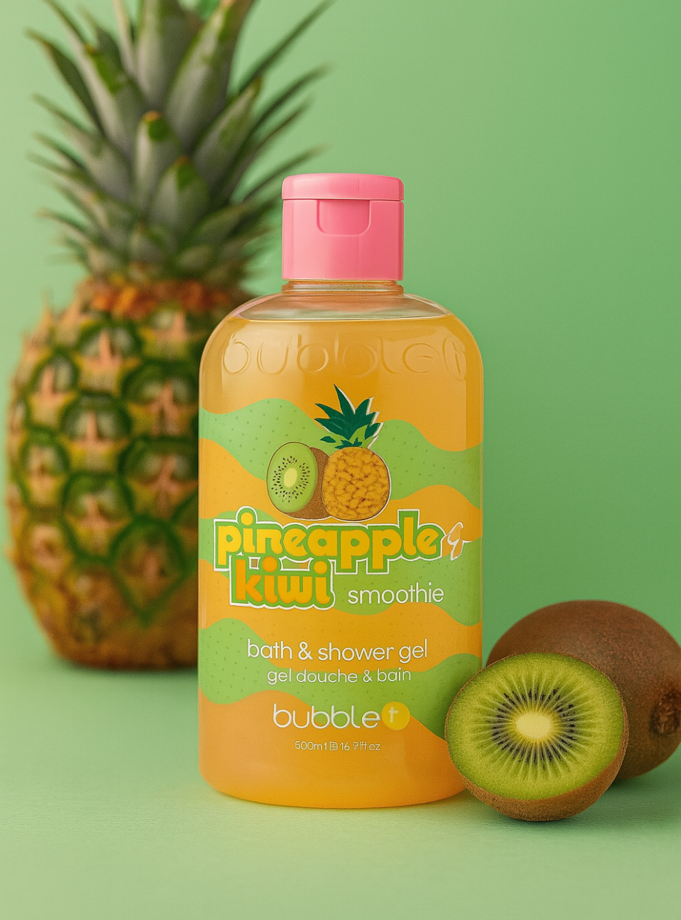 Gel douche kiwi et ananas (500ml)