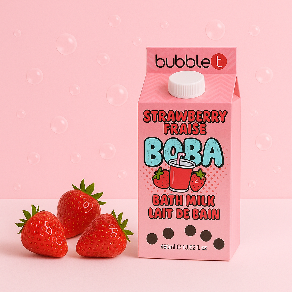 Bain moussant fraise