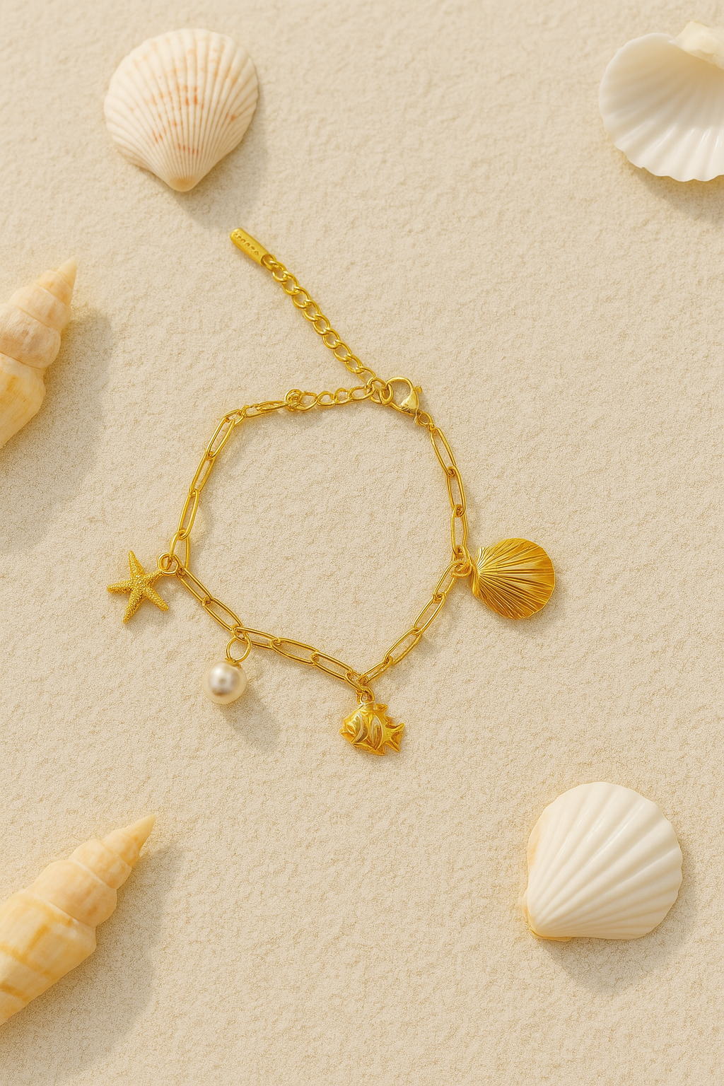 Bracelet à breloques marines