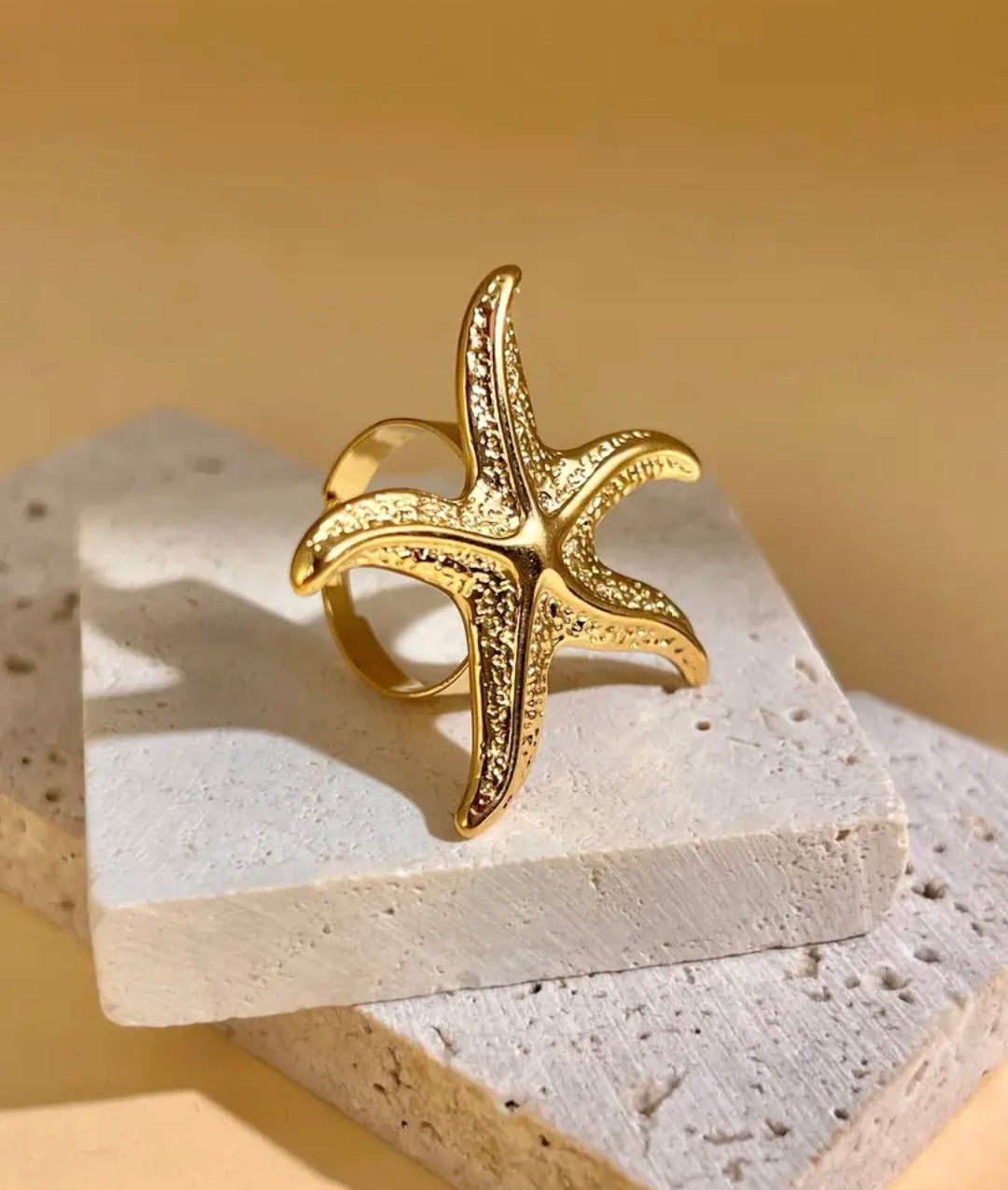 Bague étoile de mer