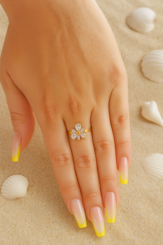 Bague fleur
