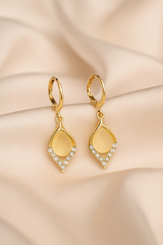 Boucles d'oreilles yeux d'anges