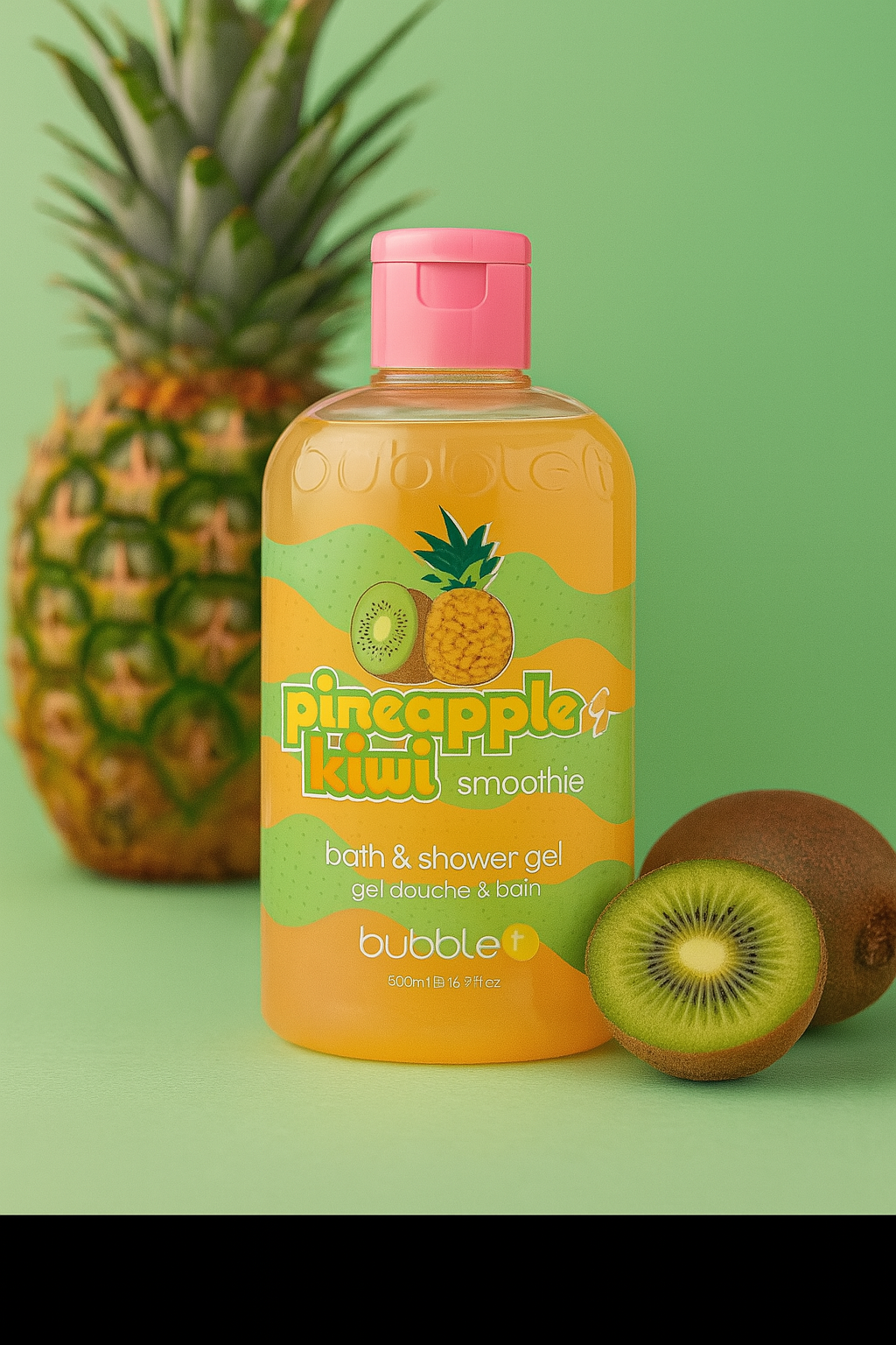 Gel douche kiwi et ananas (500ml)